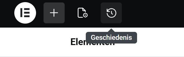 Wijzigingen in Elementor bekijken en/of terugzetten!