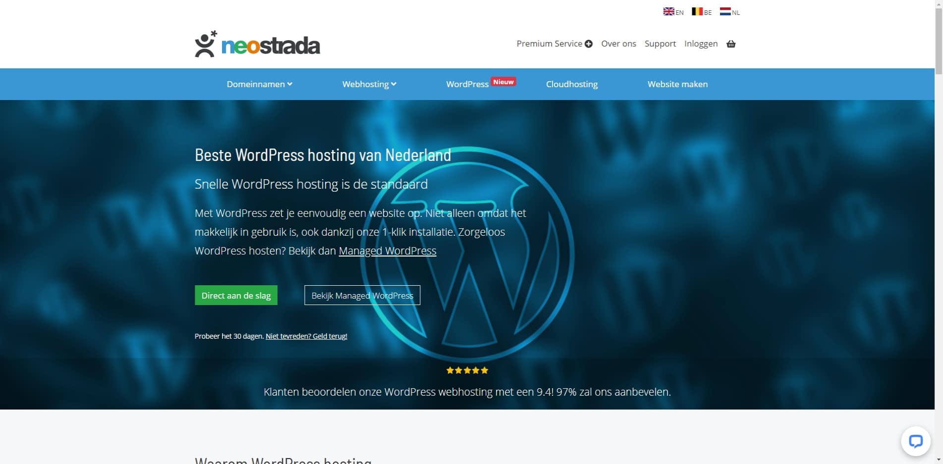 Beste webhosting 2021 - Websitetoday.nl