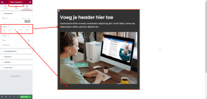 Elementor padding afbeelding uitglegd - Websitetoday - Webdesign en Online Marketing Driebergen